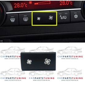 BMW klíma vezérló gomb burkolat  X5 E70, X6 E71