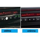 BMW klíma vezérló gomb burkolat  X5 E70, X6 E71