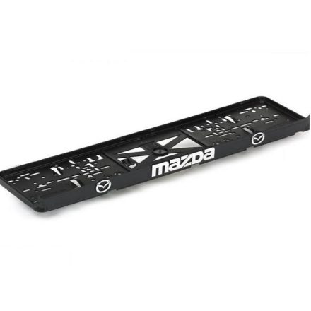 Mazda 3D Rendszámtábla Keret – Prémium Megjelenés