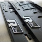 Volkswagen R-Line 3D dombornyomott rendszámtábla keret (párban)