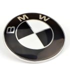 BMW sytle  82mm , 74mm ,  fekete  fehér embléma 