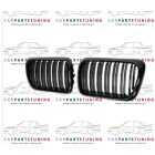 BMW E36  dupla lamellás lakk fekete hűtőrács-vese 