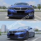 BMW 3-as sorozat (G20, G21, G28) Első Lökhárító Toldat – Fényes Fekete