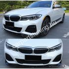 BMW 3-as sorozat (G20, G21, G28) Első Lökhárító Toldat – Fényes Fekete