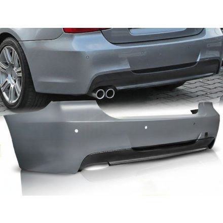 BMW E90 M-Tech / M-Paket hátsó lökhárító – ÚJ, JOM minőség (2005–2012)