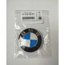   Gyári BMW 82mm-es motorháztető - csomagtartó embléma 51148132375