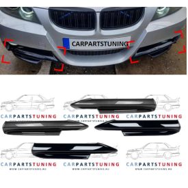   BMW E90 E91 2005-2008 ABS lökhárító toldat,koptató pár M-packet lökhárítóra