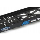 Ford RS Motorsport 3D Rendszámtábla Keret – Prémium Autós Kiegészítő