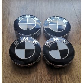   BMW style  68mm-es felni kupak fekete-fehér E36,E39,E46,E90,E60 X1,X3,X5