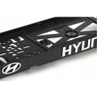 Hyundai 3D Rendszámtábla Keret – Prémium Stílus  az Autódnak!