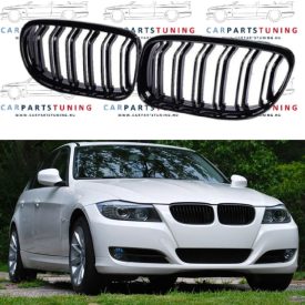 BMW E90, E91 LCI lakk fekete hütörács vese 2008-2011