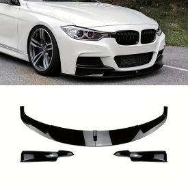   BMW F30 F31 M sport első lökhárító toldat ,lippe lakk fekete