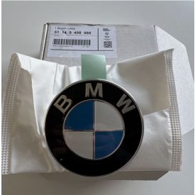   Gyári BMW G22 G23 G26 G42 82mm-es motorháztető embléma 51149498988