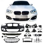 BMW F20 / F21 LCI M Sport Első Lökhárító – PDC-s, Lámpamosó Nélküli Kivitel