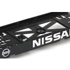Nissan 3D Rendszámtábla Tartó Keret - Stílus kívül belül 