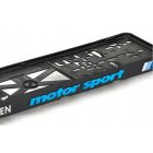 Volkswagen Motorsport 3D Rendszámtábla Keret – Prémium Megjelenés a Te Autódnak is!