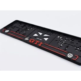  VW GTI Prémium Rendszámtábla Keret – Rabbit Edition 